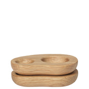 Ferm Living Stojan na vejce Cairn, sada 2 ks, Oak - DESIGNSPOT