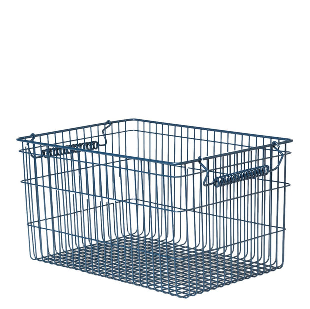 Ferm Living Sada úložných košů Cala, 2 ks, Dark Blue - DESIGNSPOT