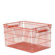 Ferm Living Sada úložných košů Cala, 2 ks, Poppy Red - DESIGNSPOT