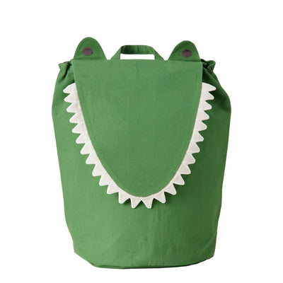 Ferm Living Úložný vak Crocodile, Artichoke Green - DESIGNSPOT
