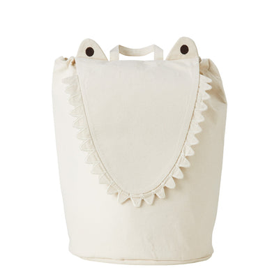 Ferm Living Úložný vak Crocodile, Undyed - DESIGNSPOT