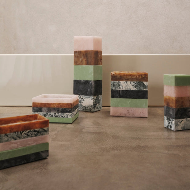 Ferm Living Úložný box Mist Box, M, Pearl - DESIGNSPOT