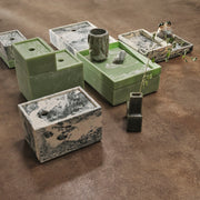 Ferm Living Úložný box Mist Box, L, Pearl - DESIGNSPOT