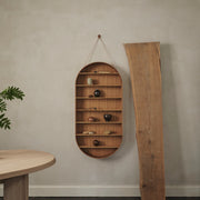 ferm LIVING Police Oval Dorm, Oiled Oak - DESIGNSPOT