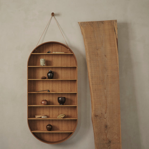 ferm LIVING Police Oval Dorm, Oiled Oak - DESIGNSPOT