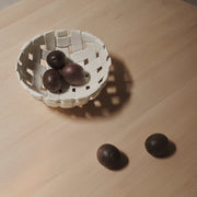 Ferm Living Mísa Plait Bowl Ø24, Emerald Green - DESIGNSPOT