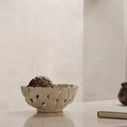 Ferm Living Mísa Plait Bowl Ø24, Emerald Green - DESIGNSPOT