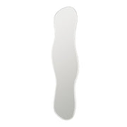 Ferm Living Zrcadlo Pond Full Size, Dark Chrome - DESIGNSPOT