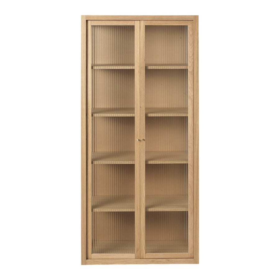 Vitrína Reed, Natural Oak