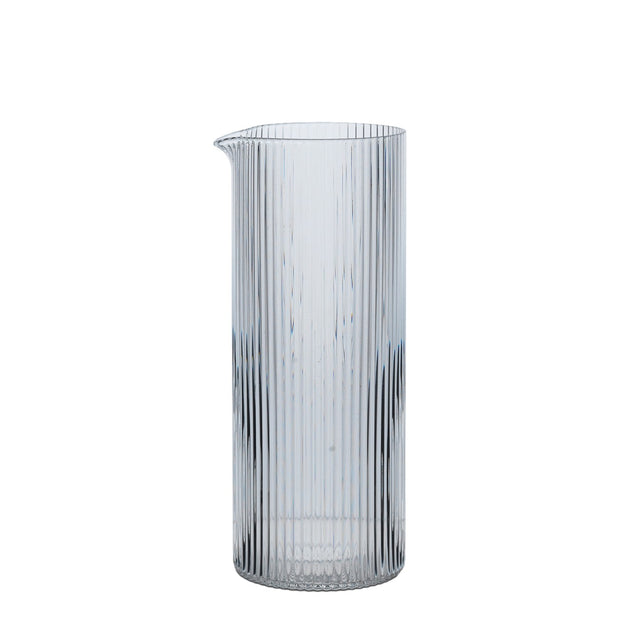 Ferm Living Džbánek na mléko Ripple Jug, Clear - DESIGNSPOT