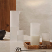 Ferm Living Skleničky na bílé víno Ripple, Clear, sada 2 kusů - DESIGNSPOT