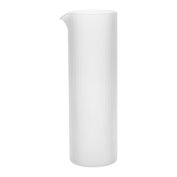 Ferm Living Karafa na vodu Ripple Jug, Frosted - DESIGNSPOT