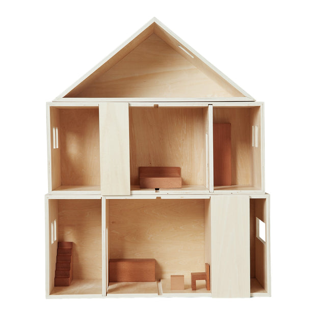 Ferm Living Skládací domek Toro, Natural - DESIGNSPOT