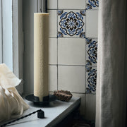 Ferm Living Svícen Block, Black Brass - DESIGNSPOT