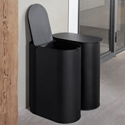 ferm LIVING Odpadkový koš Enkel Bin, Medium, Black - DESIGNSPOT