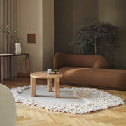 Ferm Living Konferenční stolek Post, Small, Poplar Burl - DESIGNSPOT