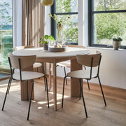 ferm LIVING Jídelní židle Herman, White Oak - DESIGNSPOT