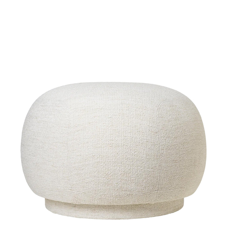 Pouf Rico, Bouclé, Off-White