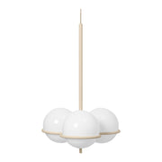 Ferm Living Lustr Era Chandelier, Eggshell - DESIGNSPOT