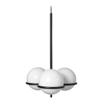 Ferm Living Lustr Era Chandelier, Black - DESIGNSPOT