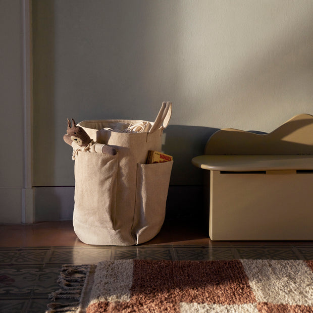Ferm Living Dětská úložná lavice Slope, Rose - DESIGNSPOT