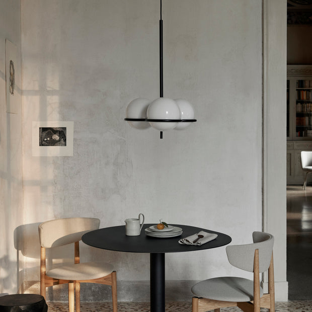 Ferm Living Lustr Era Chandelier, Eggshell - DESIGNSPOT
