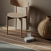 Ferm Living Skleničky na bílé víno Ripple, Clear, sada 2 kusů - DESIGNSPOT
