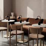 Ferm Living Kavárenský stolek Mineral, Black - DESIGNSPOT