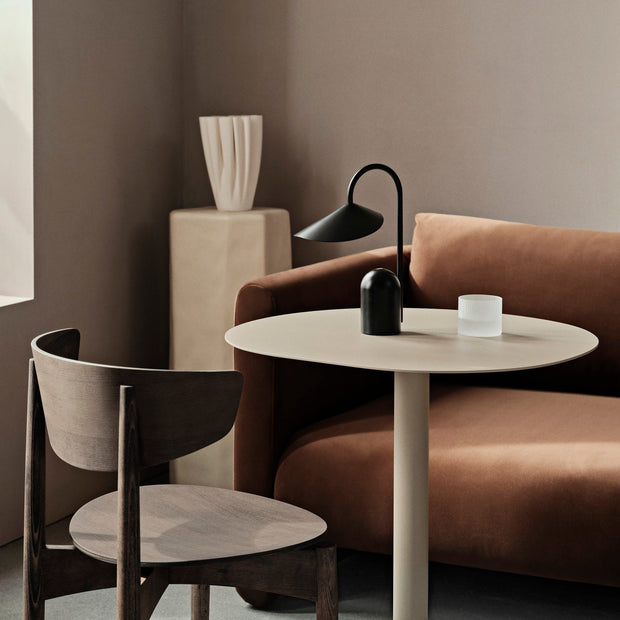 Ferm Living Skleničky na bílé víno Ripple, Clear, sada 2 kusů - DESIGNSPOT