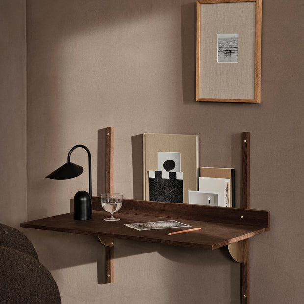Ferm Living Přenosná lampa Arum, Black - DESIGNSPOT
