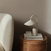 Ferm Living Skleničky na bílé víno Ripple, Clear, sada 2 kusů - DESIGNSPOT