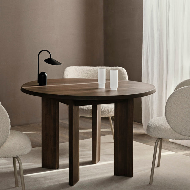 Ferm Living Skleničky na bílé víno Ripple, Clear, sada 2 kusů - DESIGNSPOT