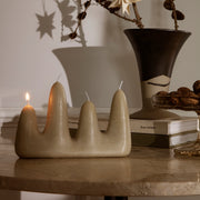 ferm LIVING Svíčka Stala Candle, Sand - DESIGNSPOT