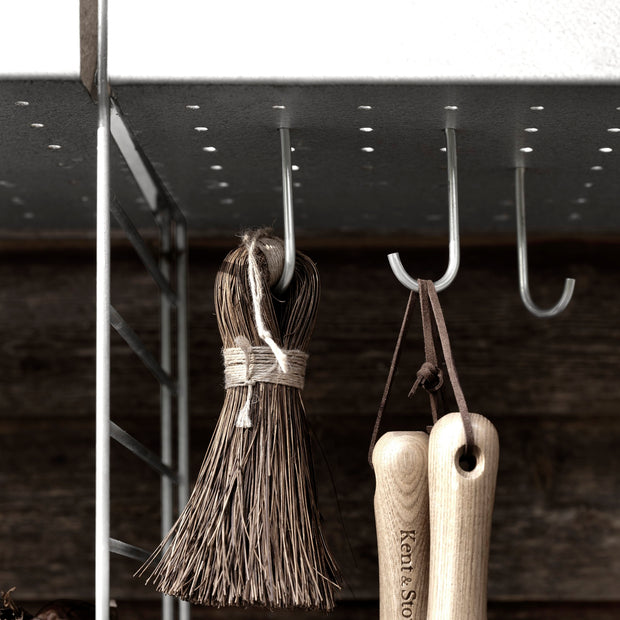 String Vysoká kovová police Metal Shelf High 58 x 30, Galvanized - DESIGNSPOT