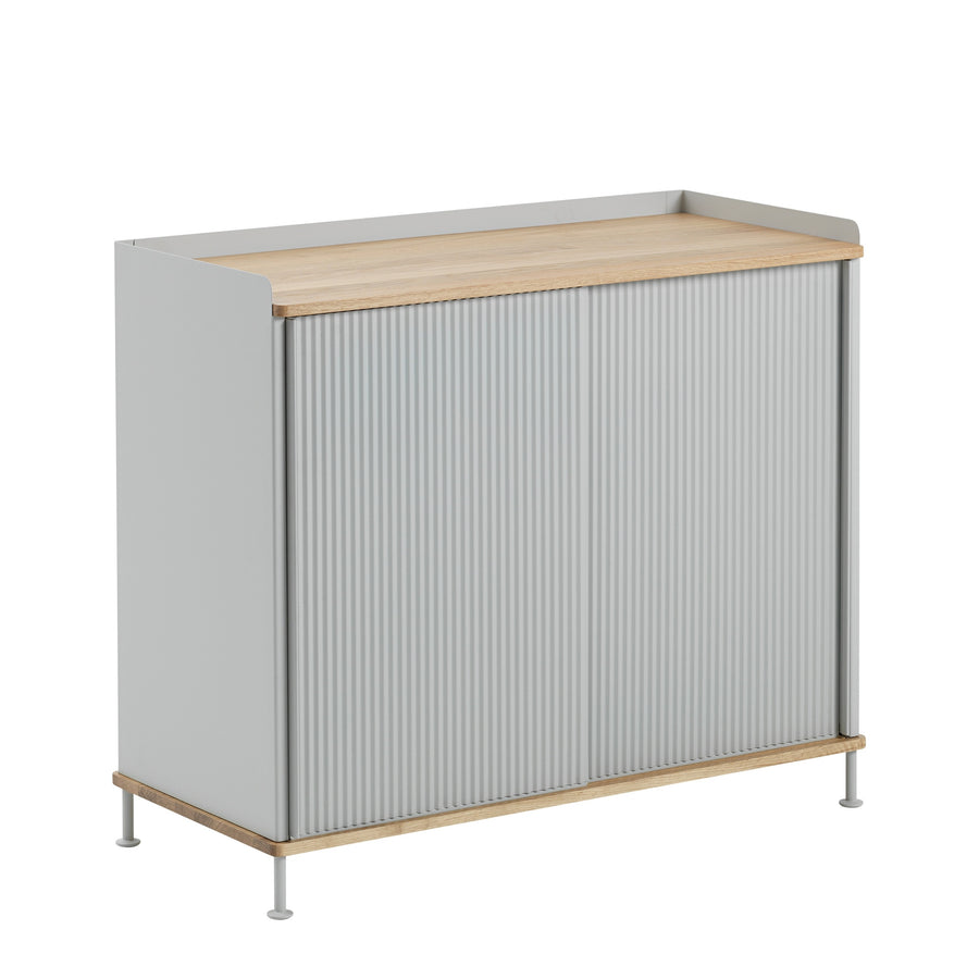 Komoda Enfold 100 x 45, Grey/Oak