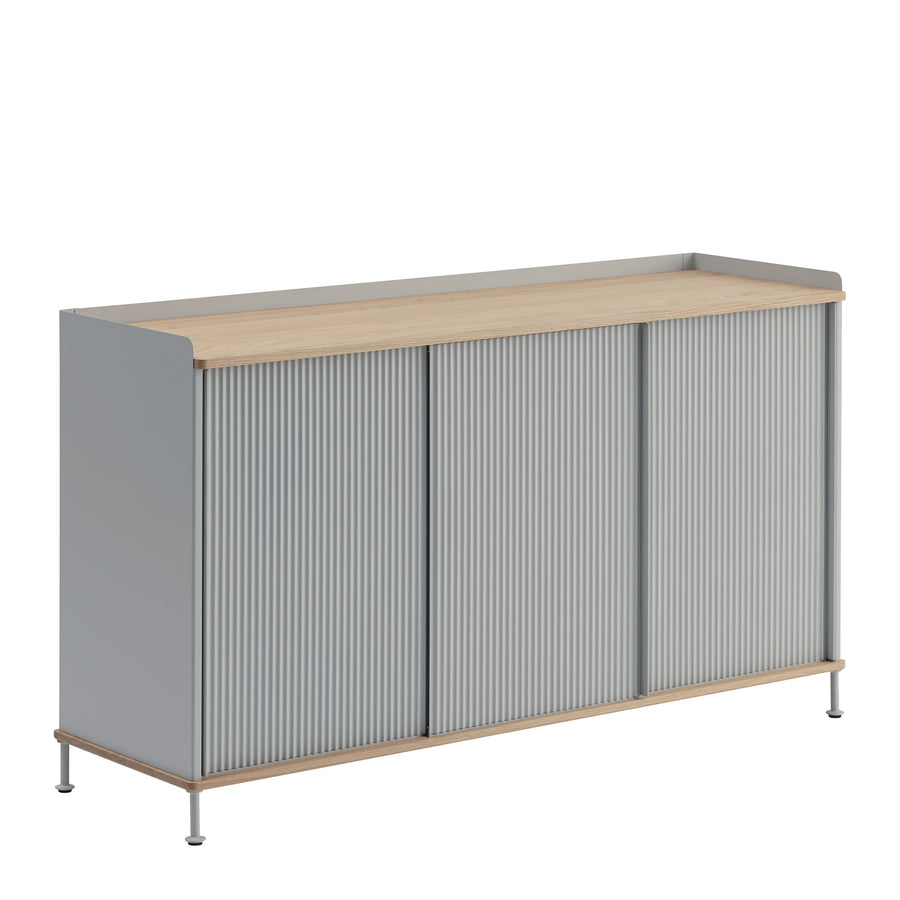 Komoda Enfold 148 x 45, Grey/Oak
