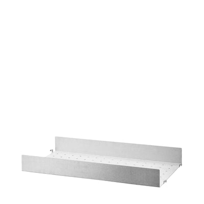 String Vysoká kovová police Metal Shelf High 58 x 30, Galvanized - DESIGNSPOT
