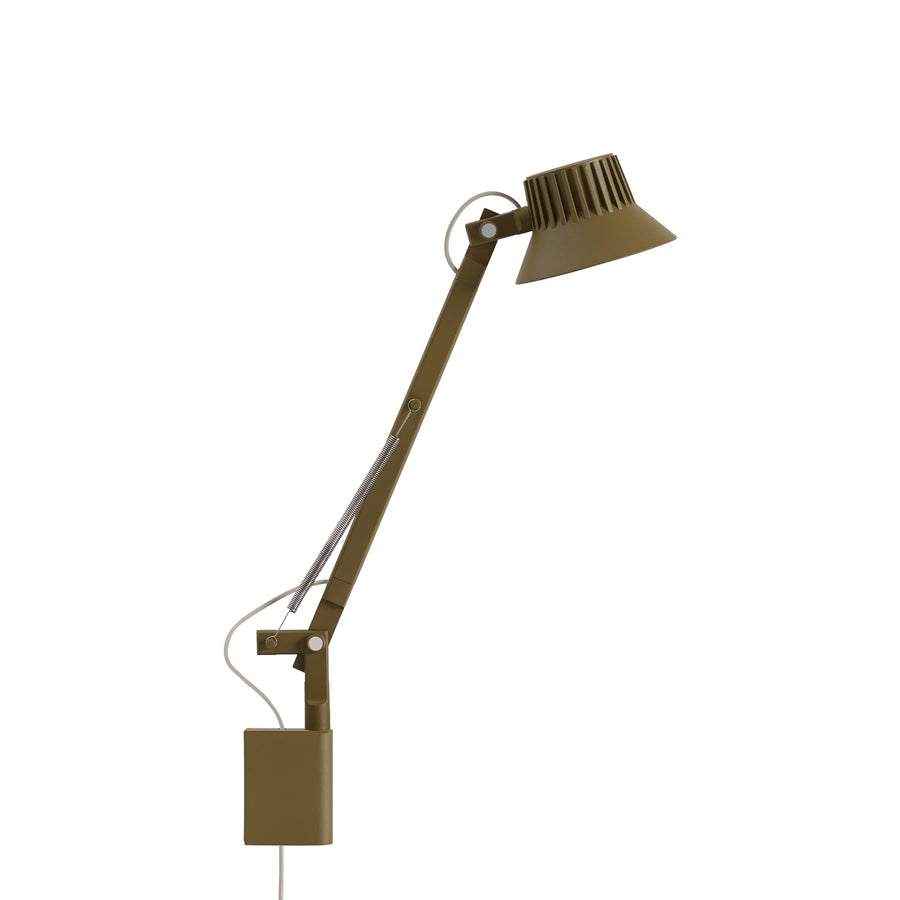 Nástenná lampa Dedicate S1, Brown Green