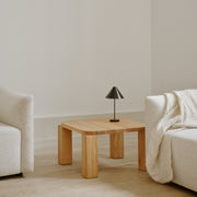 New Works Konferenční stolek Atlas, 60x60, Natural Oak - DESIGNSPOT