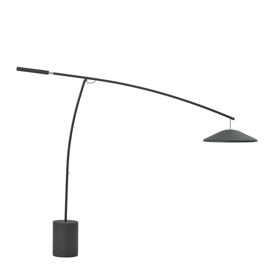 Stojacia lampa Contra, Anthracite Black