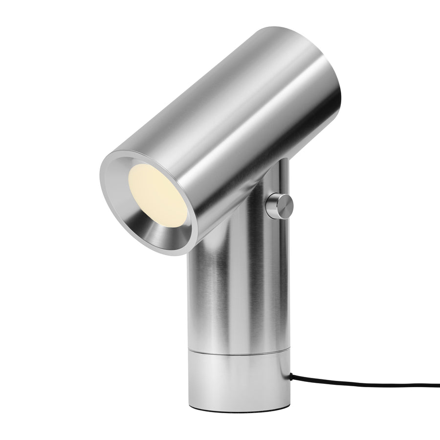 Stolná lampa Beam 45, Polished Aluminum