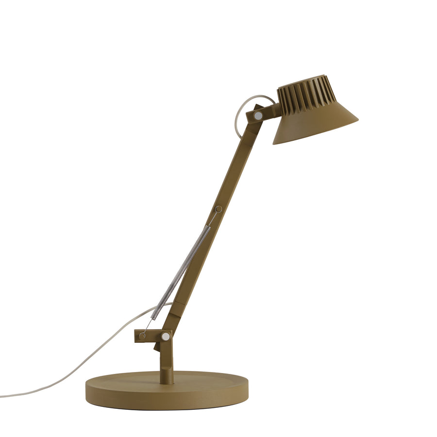 Stolná lampa Dedicate S1, Brown Green
