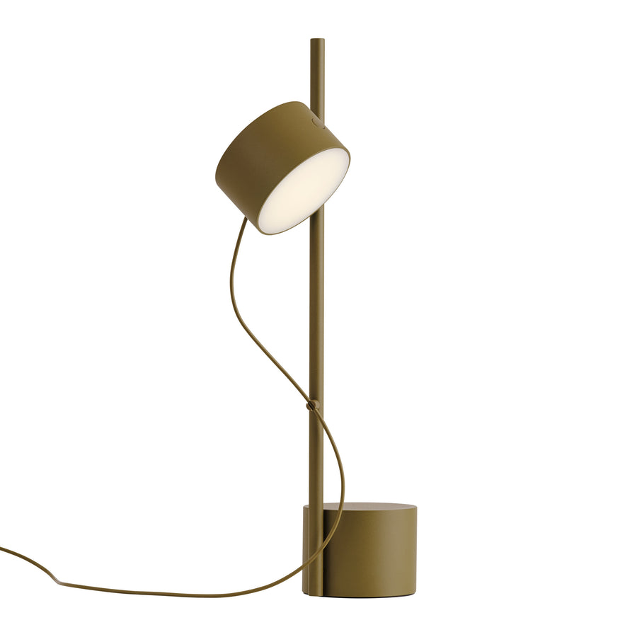 Stolná lampa Post, Brown Green