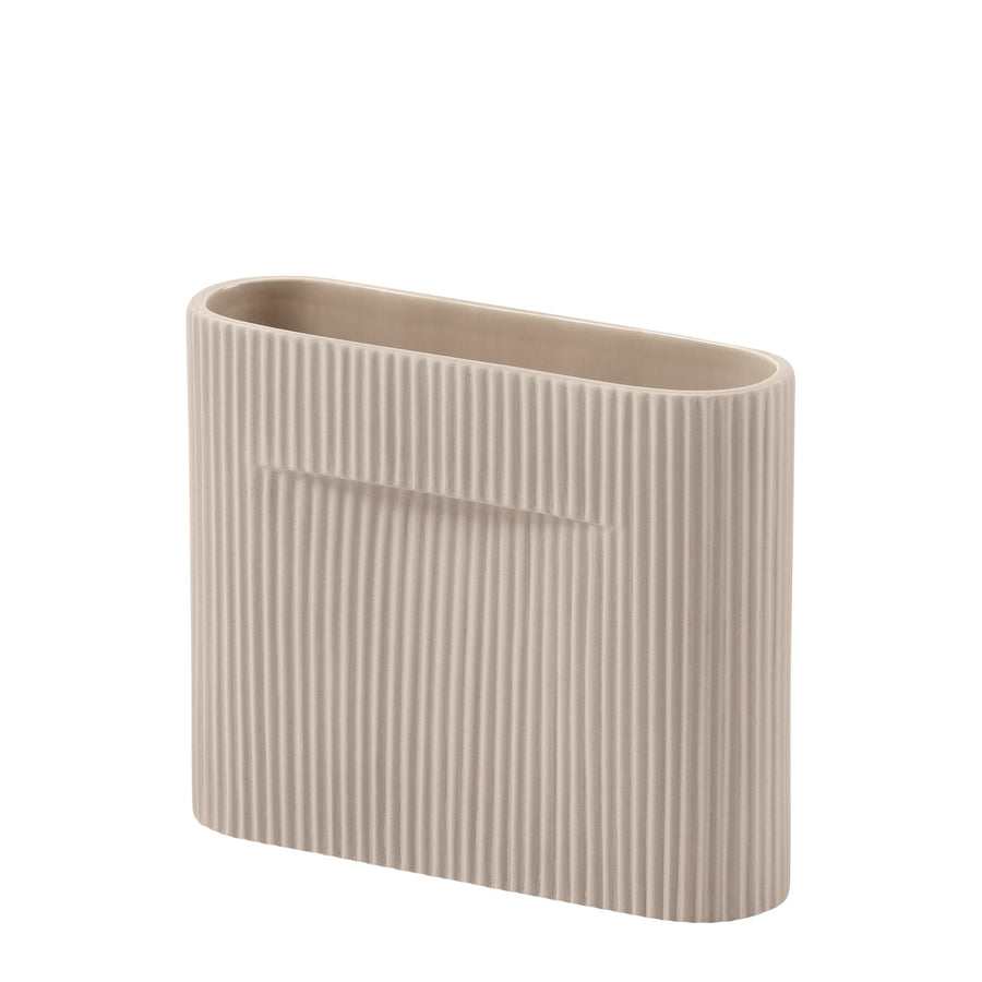 Váza Ridge 17, Beige