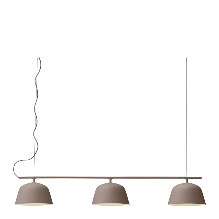 Závesná lampa Ambit Rail, Taupe