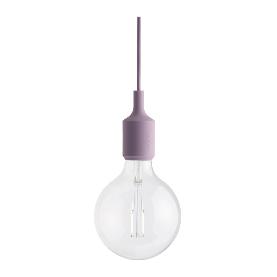 Závesná lampa E27, Dusty Lilac