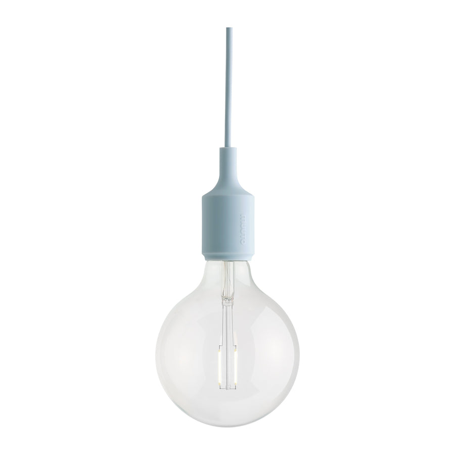 Závesná lampa E27, Light Blue