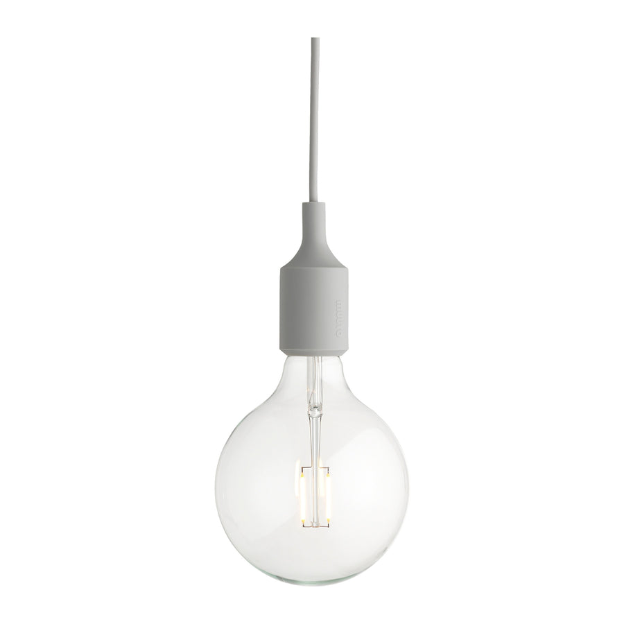 Závesná lampa E27, Light Grey