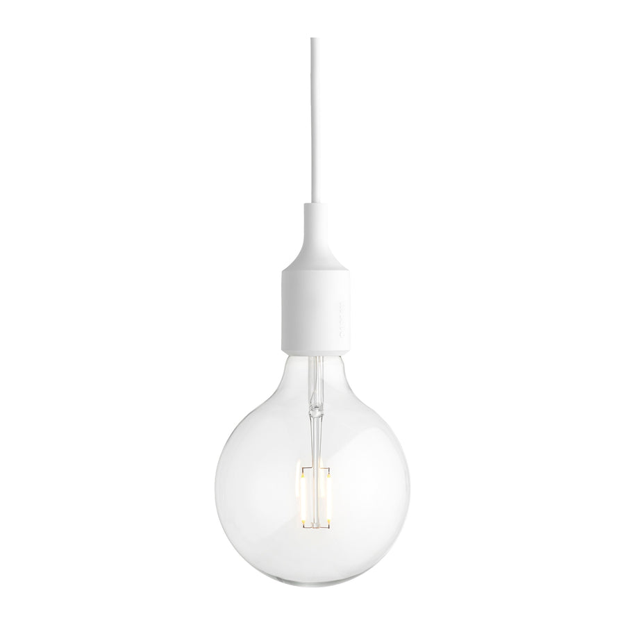 Závesná lampa E27, White