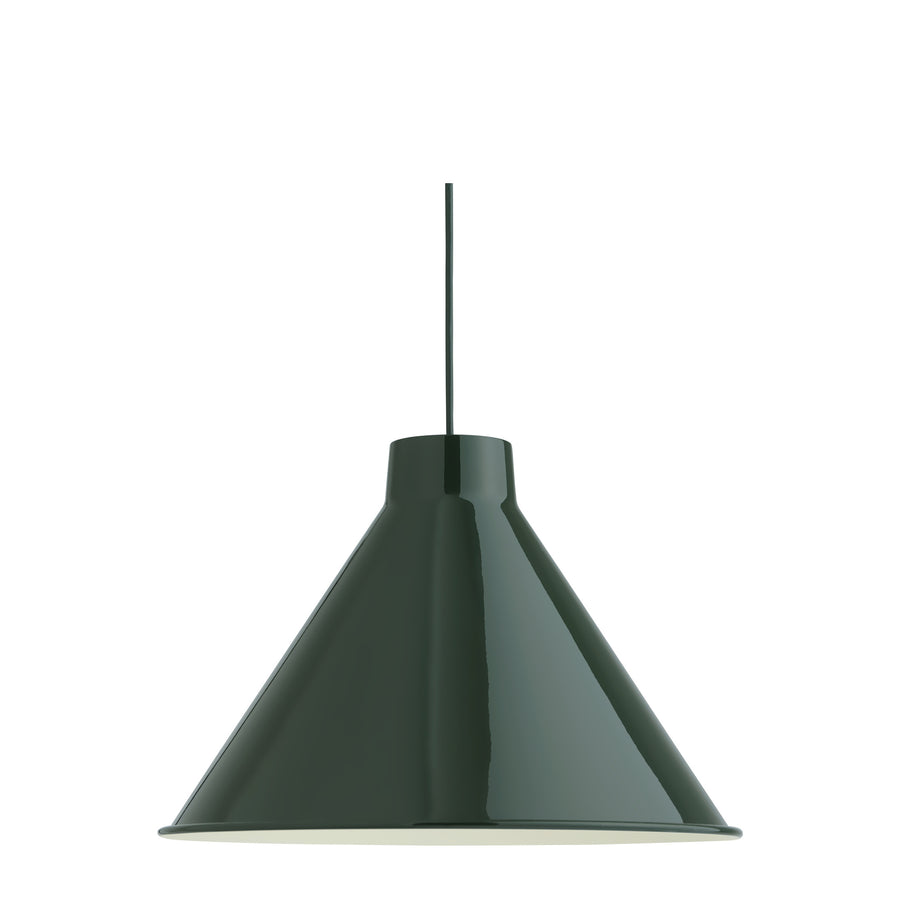 Závesná lampa Top Ø 38, Dark Green
